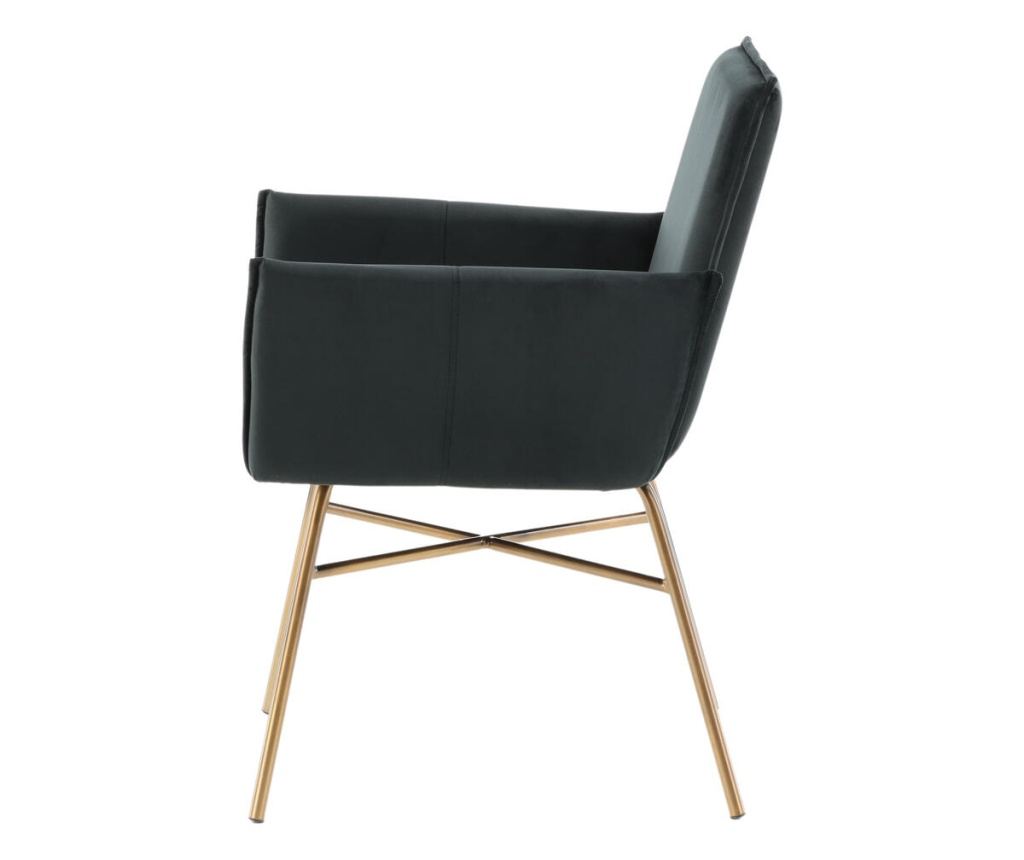 Blagovaonska stolica Petra crno-zlatna 57 cm - 3