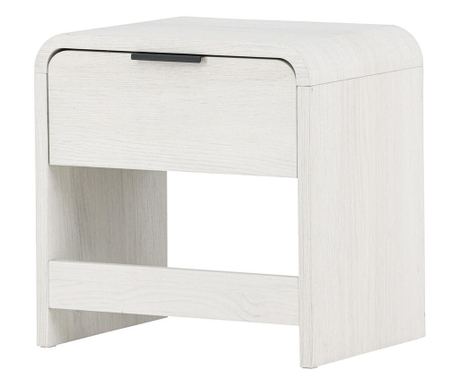 Lyngdal éjjeliszekrény, fehér, 40 cm