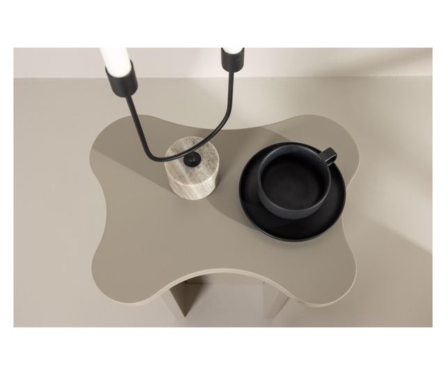 Помощна масичка Molde бежова 30 см