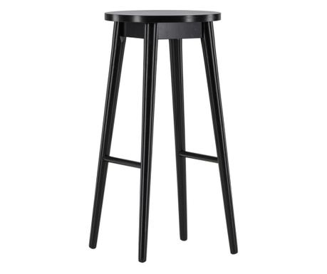 Barski stol Mollosand črn 36 cm