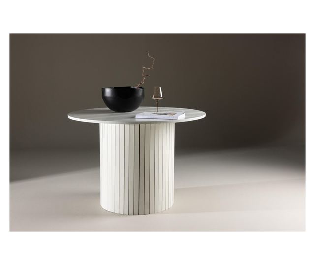 Blagovaonski stol Haron bijeli 110 cm