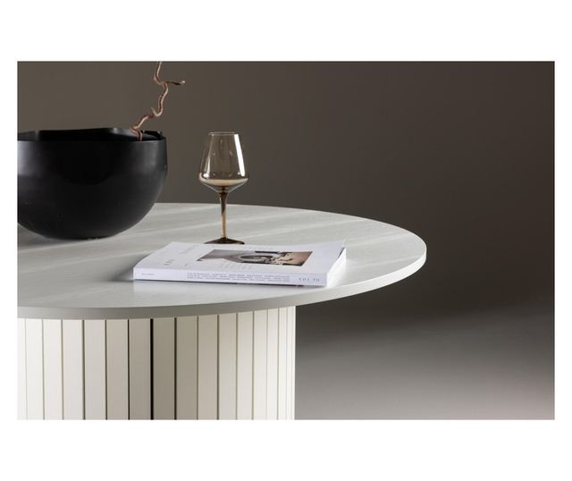 Blagovaonski stol Haron bijeli 110 cm