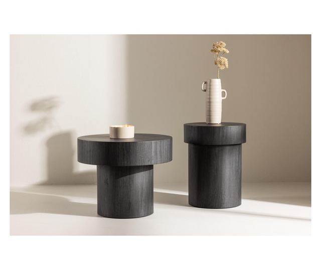 Помощна масичка Malung черна 35 см