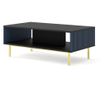 Coffee Table Ravenna F Black & Blue & Gold 90 cm