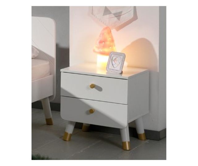 Noćni ormarić Billy bijeli 44 cm