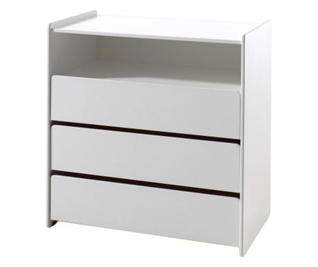 Comodă cu sertare Kiddy Alb 90 cm