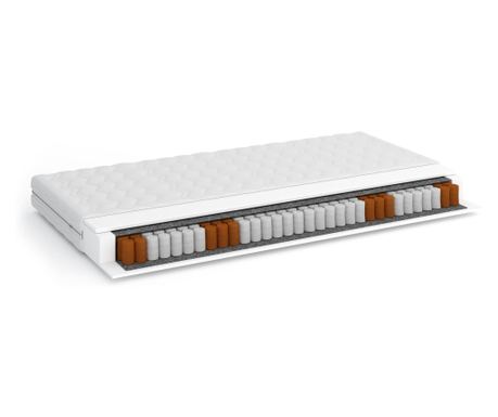 Madrac s oprugama Spring Pass Bijeli 80X180 cm