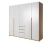 Xelo gardrób, fehér és tölgy színű, 230 cm thumbnail 3
