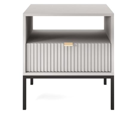 Noćni ormarić Avon sivi 54 cm