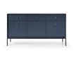 Sideboard Mono Navy Blue & Black 154 cm thumbnail 2