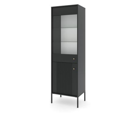 Vitrina Iseo Crna 54 cm
