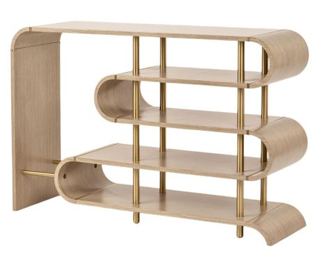 Konzolna mizica Stilig siva 122 cm