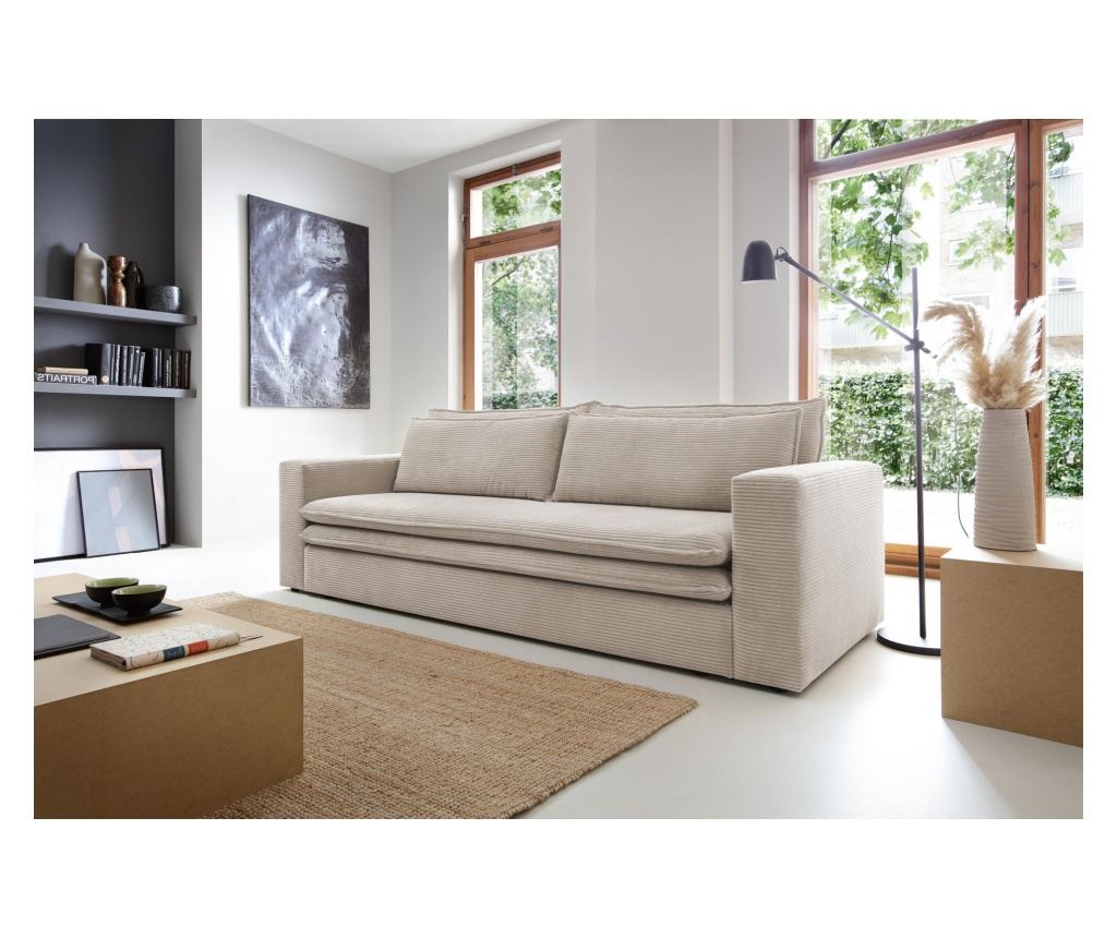 Диван Tilia Creme & Black 244 см - 5