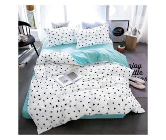 Двулицево спално бельо с два горни плика EmonaMall, 7 части - Код S18447