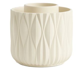 Въртяща се стойка-органайзер Pufo Girly за четки за грим, червила, бижута, 10 см