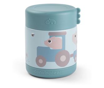 Termos alimente Done by Deer Tiny Farm Blue 300ml