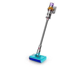 Dyson V15S Detect Submarine álló porszívó 448798-01, 660 W, 0,77 l, 60 perc üzemidő, szenzorok, 4 üzemmód, LCD, szürke/kék
