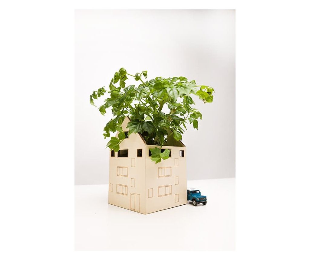 Little House Flower Pot Holder / Cache-pot