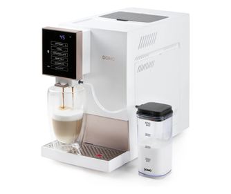 DOMO Automata Kávéfőző darálóval, fehér