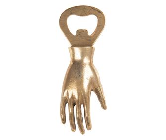 Zlati kovinski odpirač za steklenice 11x2x4 cm