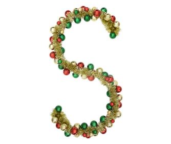 vidaXL Ghirlandă cu Bile de Crăciun Multicolour 186 cm Polistiren