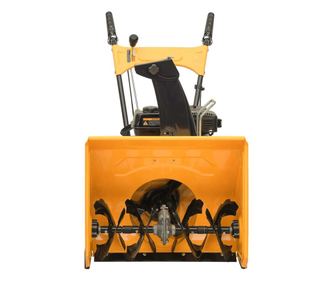 vidaXL Freză de zăpadă, 6,5 CP, galben cu negru