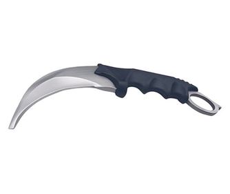Nóż myśliwski DEPOX® karambit, ostrze Commando, 18,5 cm, srebrny