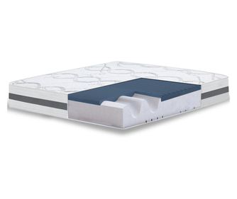 The White Stone Matrac King Size 180x210 Memory Foam | magasság 22 cm | Olaszországban készült