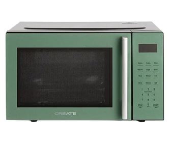Микровълнова фурна CREATE, 23 литра, 10 нива на мощност, 8 автоматични програми