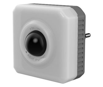 LED нощна лампа с датчик за движение, Allocacoc, Lightcube Original, бял