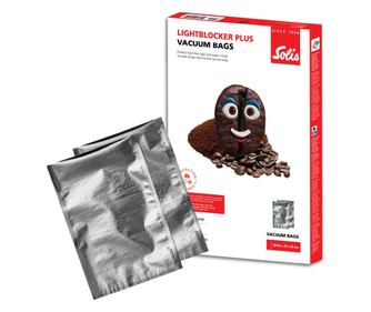 Set 50 pungi pentru vidat universale, Solis, Lightblocker, 20 x 30 cm, Solis, argintiu