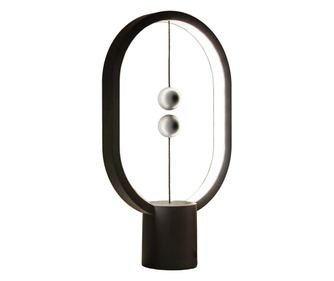 LED лампа с магнитна левитация, Allocacoc, Mini Ellipse Heng, тъмносива