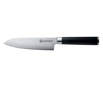 Nóż Santoku Konstanz, stal VG-10, 67 warstw, twardość HRC 62, ostrze 18 cm