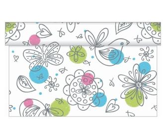 Traversa/Napron masa - Linclass Petra  / 40 cm x 4,8 m / 1 rola