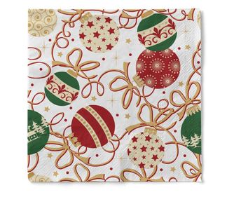 Servetele de masa, 3 straturi, Tissue - Belinda / 40 x 40 cm / 100 buc