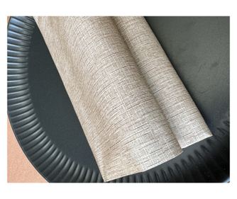 Servetele de masa festive gama Spanlin Bio (100% biodegradabile) - Reed (bej, linii fine maro) / 40 x 40 cm / 30 buc