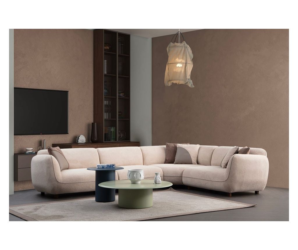 Corner Sofa 227, Cream