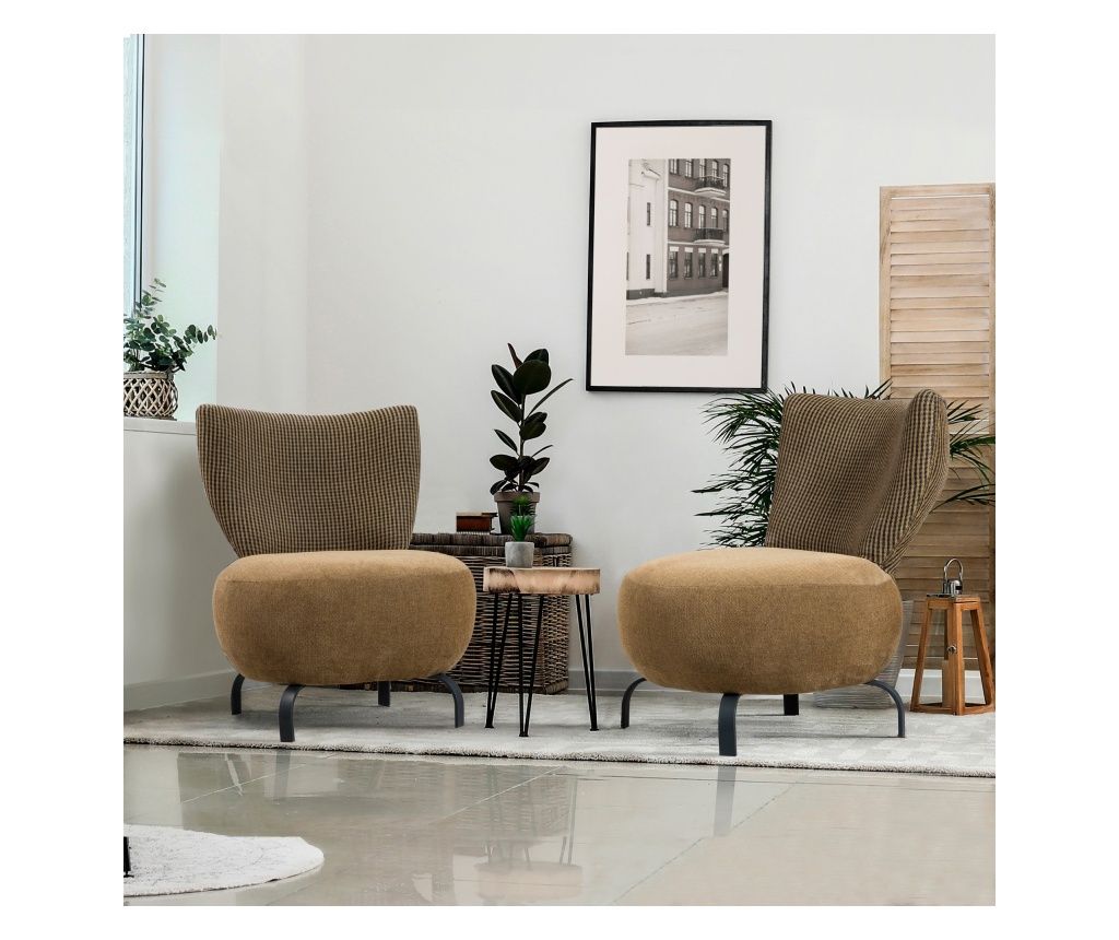 Set fotelja 626, Senf