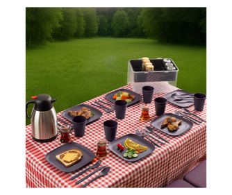 Комплект за пикник 255, Лилав