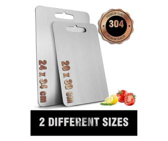 Комплект дъски за рязане (2 броя) 243, сребрист