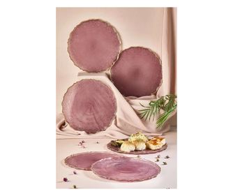 Set krožnikov (6 kosov) 275, Slivova barva