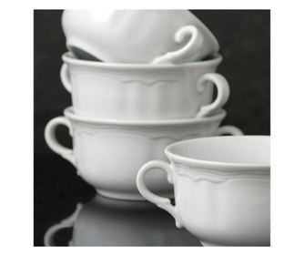 Sada misek (4 kusy) 992, bílá