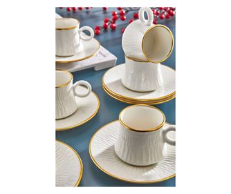 Set šalica za kavu (12 komada) 611, bijela