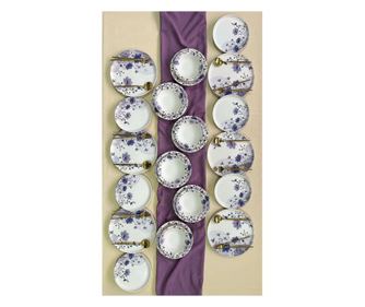 Комплект чинии (24 части) 100, Многоцветен