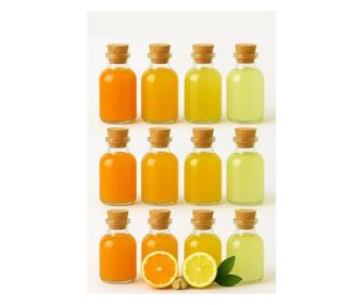 Üvegpalack Szett (12 db) 777, Átlátszó