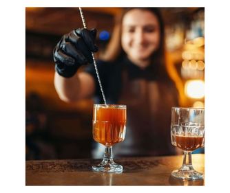 Linguriță Cocktail 343, Argintiu