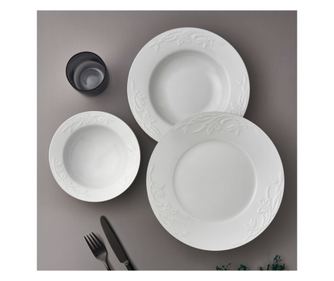 Jedilni set (18 kosov) 978, bela
