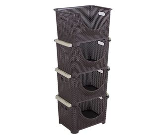 Višenamjenska polica 634, smeđa