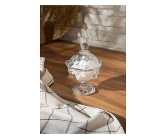 Staklena posuda za šećer 384, prozirna