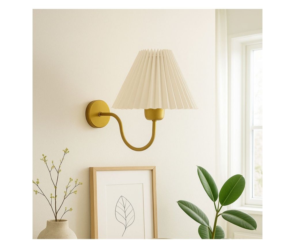 Fali lámpa 750, krém